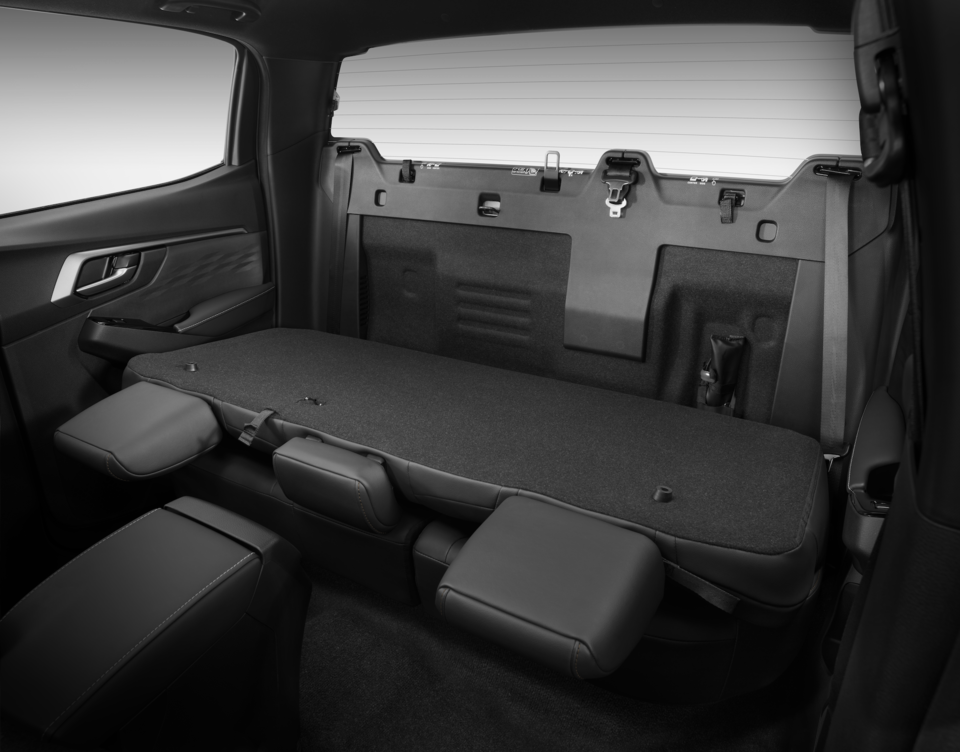Asiento trasero detalle